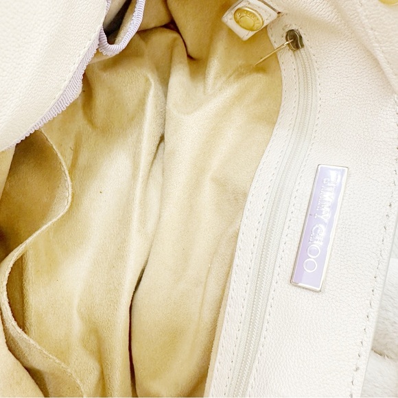 Authentic JIMMY CHOO CHAINLINK LEATHER THELMA BAG - Picture 8 of 12